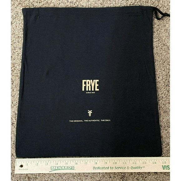 Frye Purse Storage Bag Used Black Tan - Picture 6 of 7